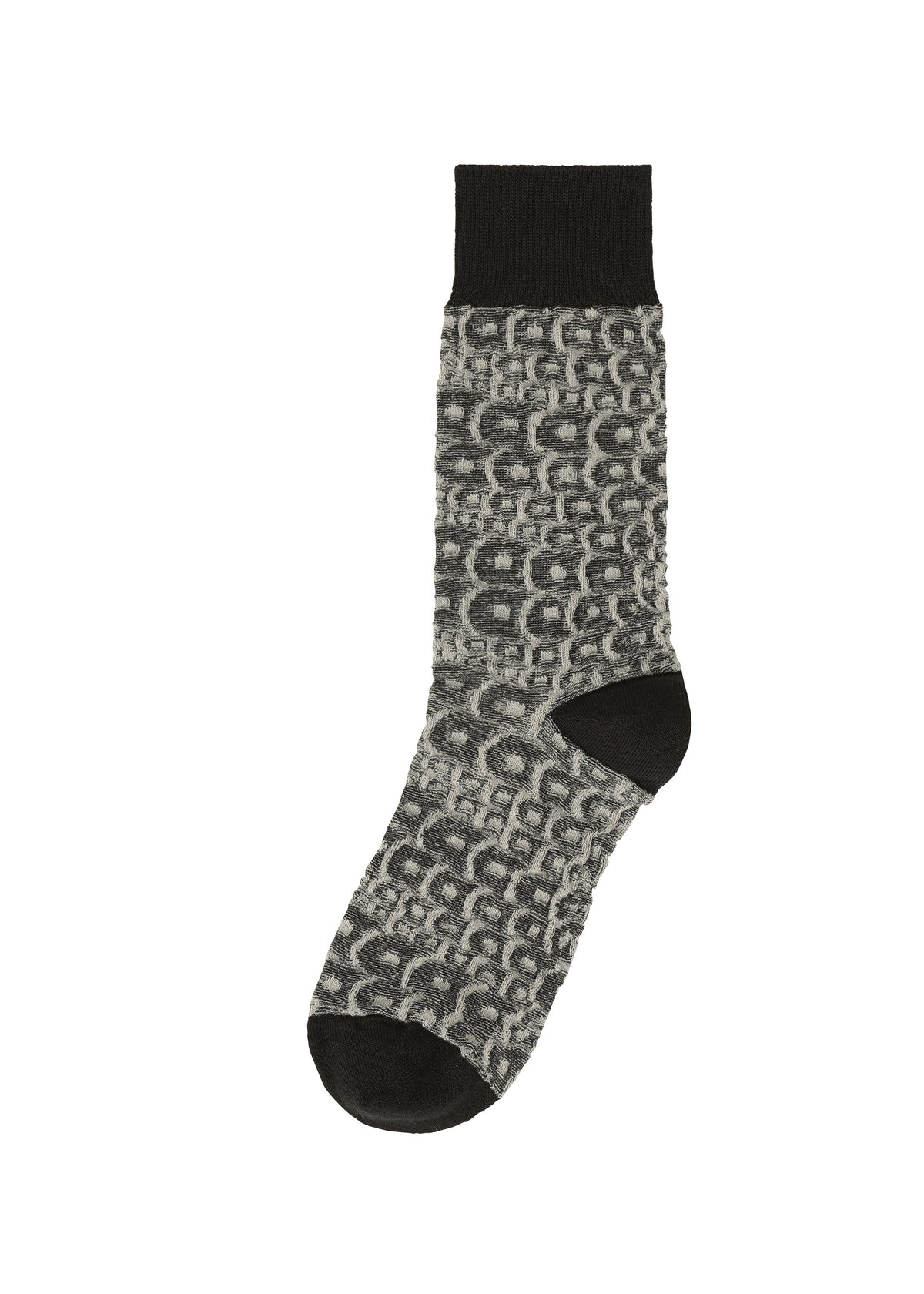 A product shot of the IM MEN UROKOMON SOCKS socks in black (15).