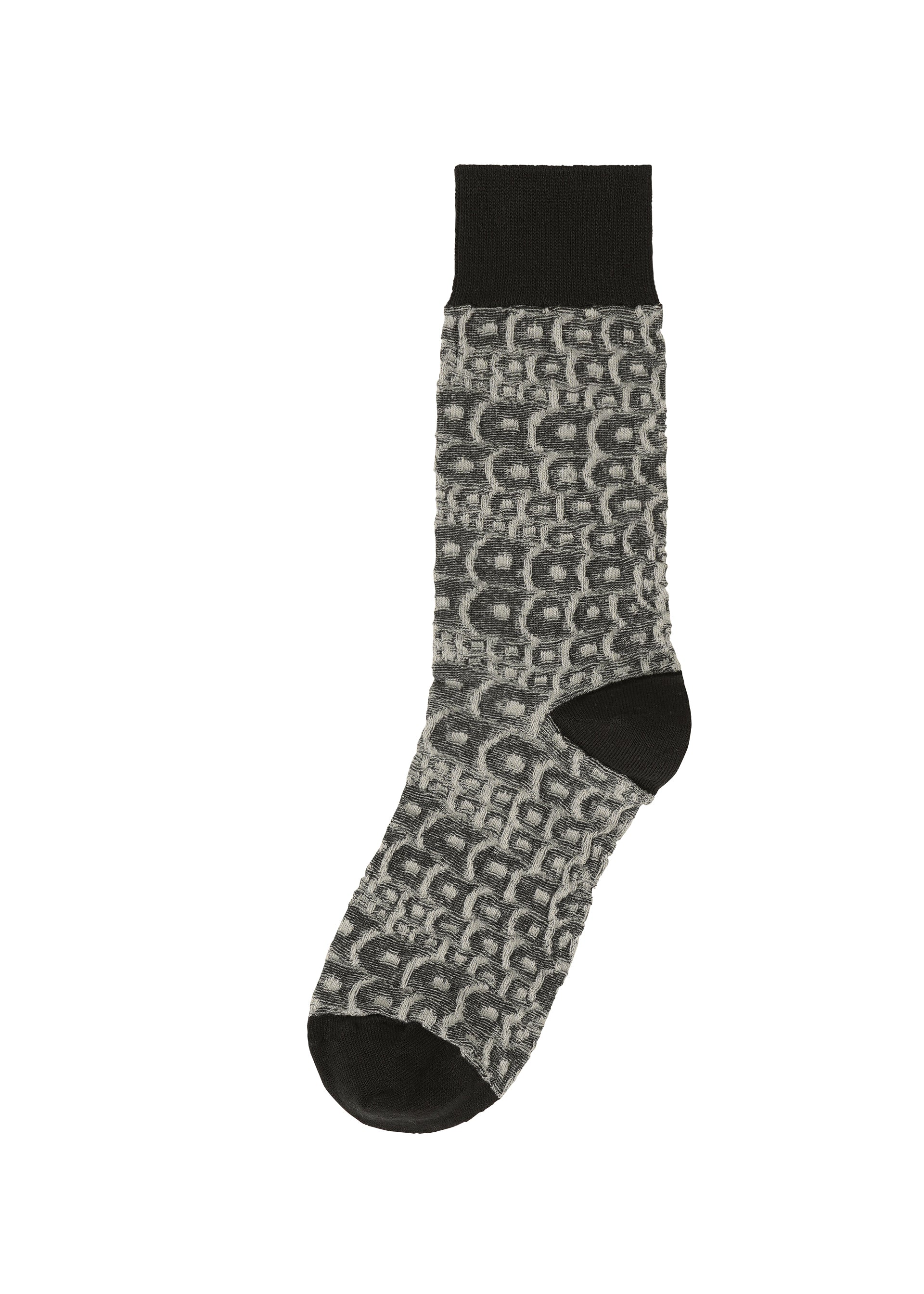 A product shot of the IM MEN UROKOMON SOCKS socks in black (15).