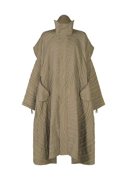 A product shot of the IM MEN ENGRAVE clothing in dark beige (43).