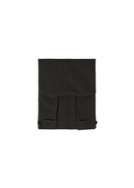 A detail shot of the IM MEN FLAT BLACK jacket.