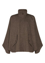 A product shot of the IM MEN TEXTURES clothing in dark brown (45).