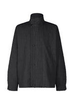 A product shot of the IM MEN SHRINK JACQUARD clothing in black (15).