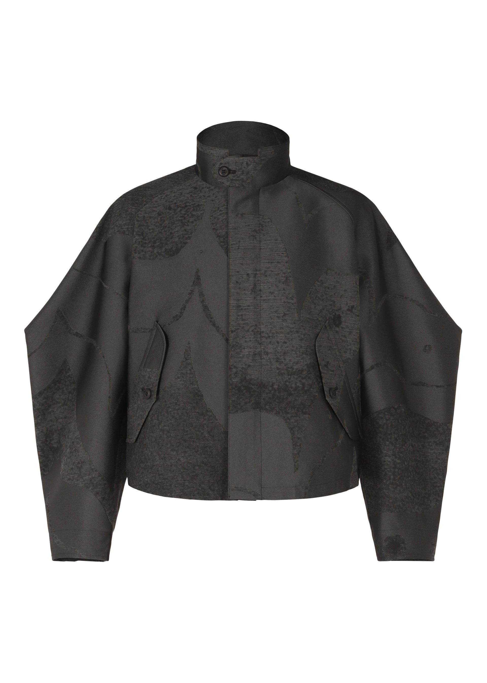 INLAY Jacket Black – The official ISSEY MIYAKE ONLINE STORE | ISSEY ...