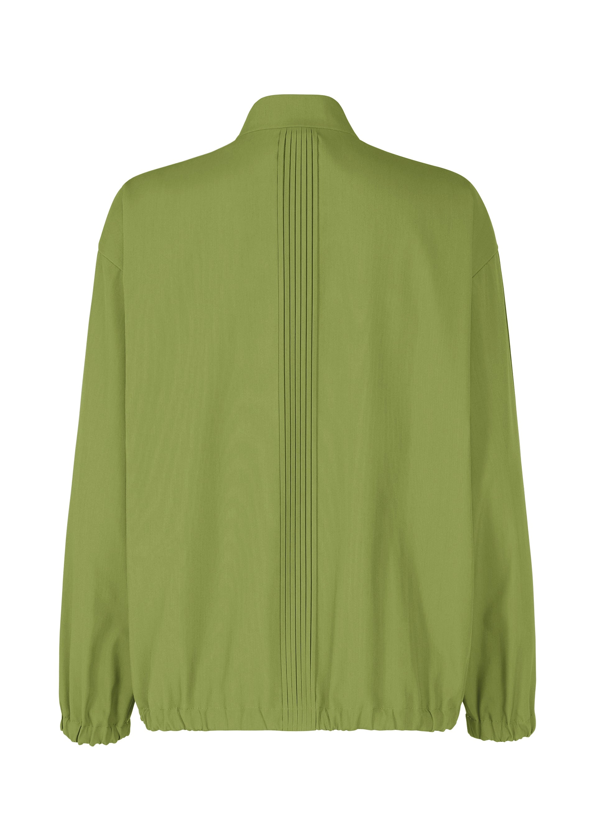 A detail shot of the IM MEN AIR PLEATS jacket.