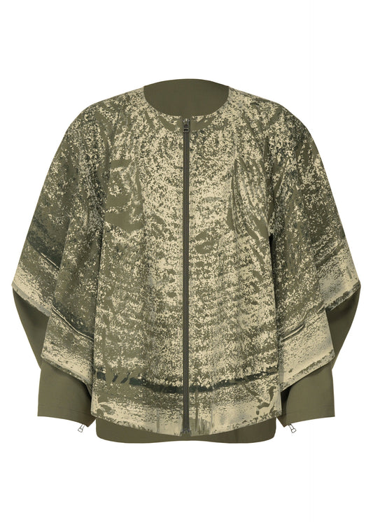 A product shot of the IM MEN KAIYU jacket in khaki (65).