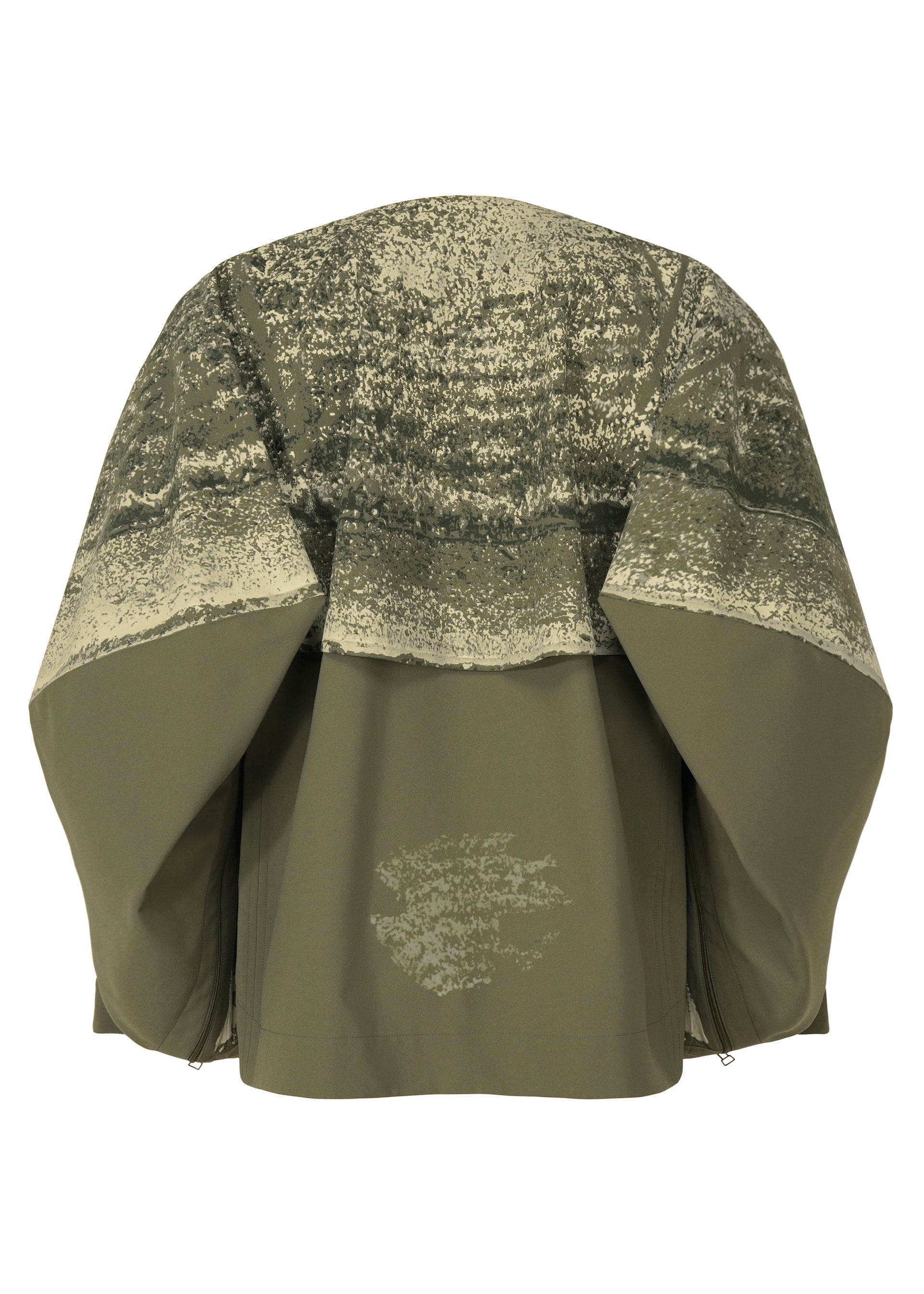 A detail shot of the IM MEN KAIYU jacket.