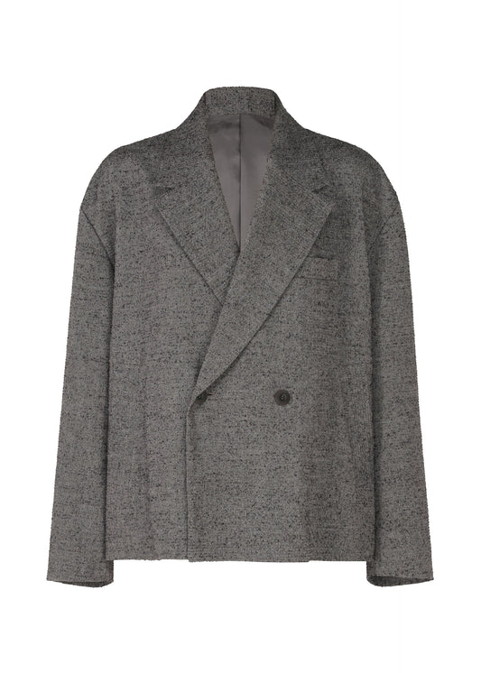 A product shot of the IM MEN TEXTURES clothing in grey (12).