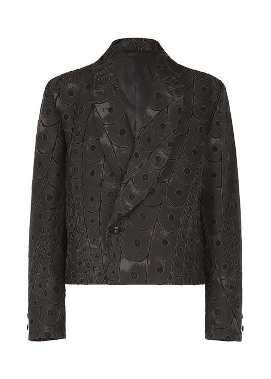 A product shot of the IM MEN UROKOMON jacket in black (15).