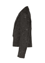 A detail shot of the IM MEN UROKOMON jacket.