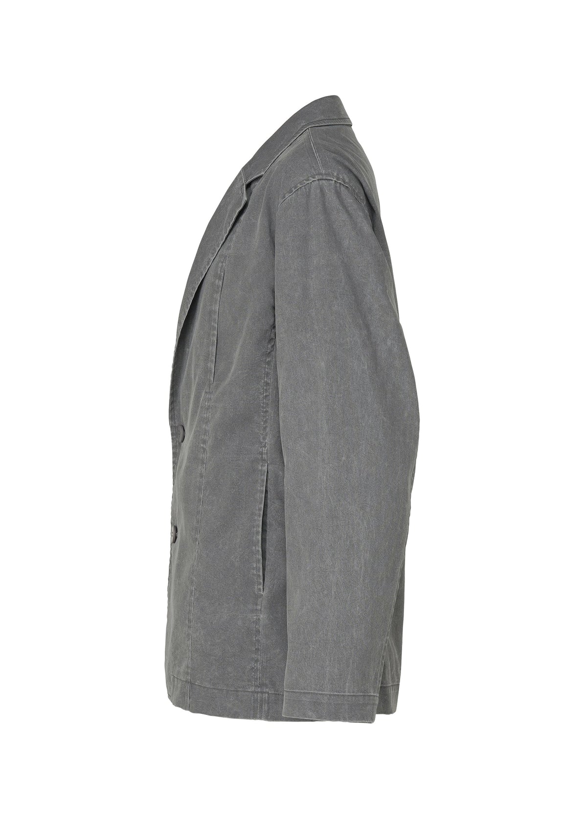 A detail shot of the IM MEN AIR WASH jacket.