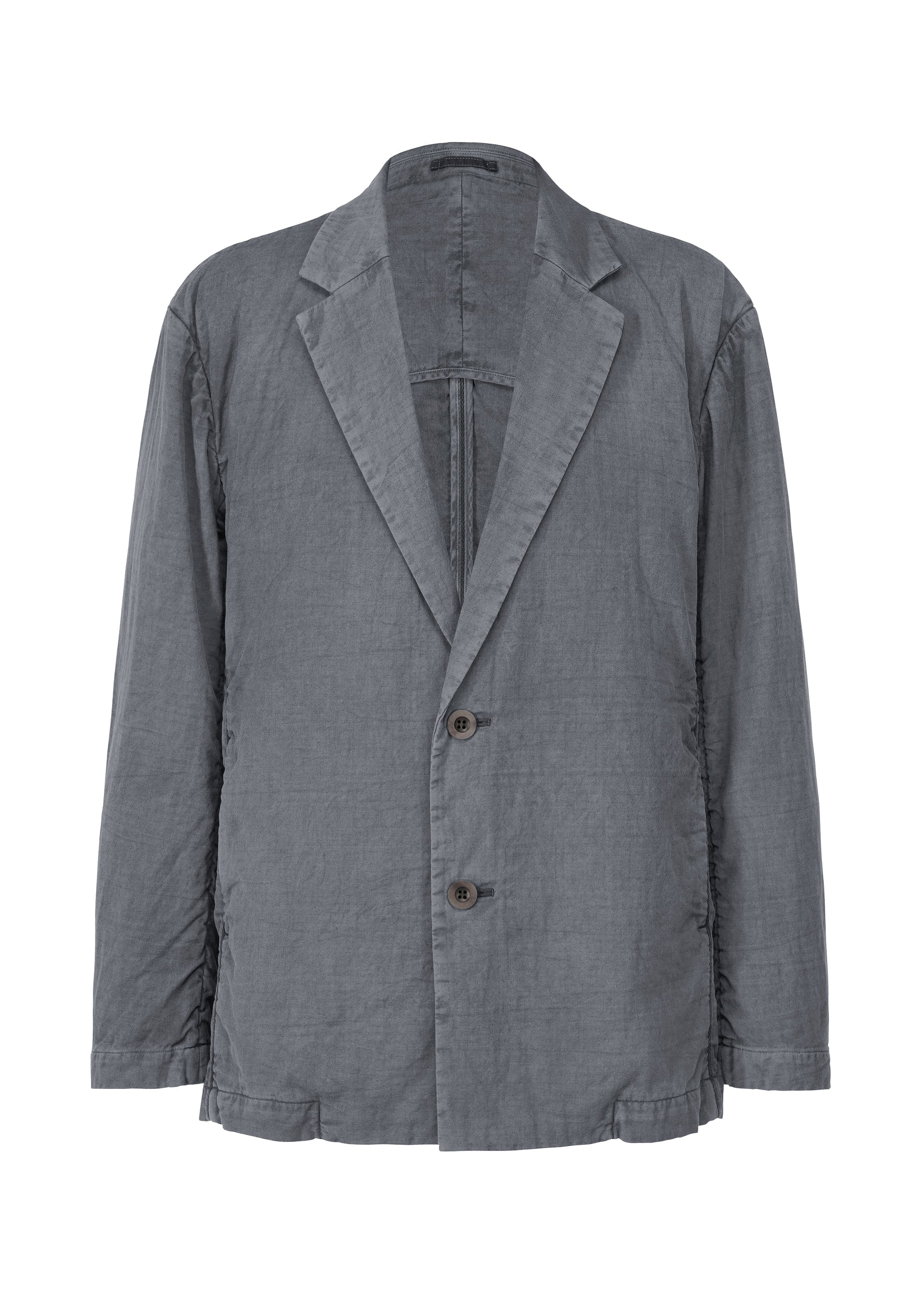 PIGMENT DOUBLE FACE COTTON Jacket Charcoal Grey