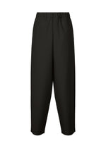 A product shot of the IM MEN FLAT BLACK trousers in black (15).