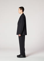 AIR PLEATS BLACK Trousers Black
