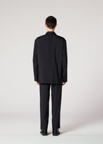 AIR PLEATS BLACK Trousers Black