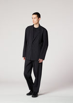 AIR PLEATS BLACK Trousers Black
