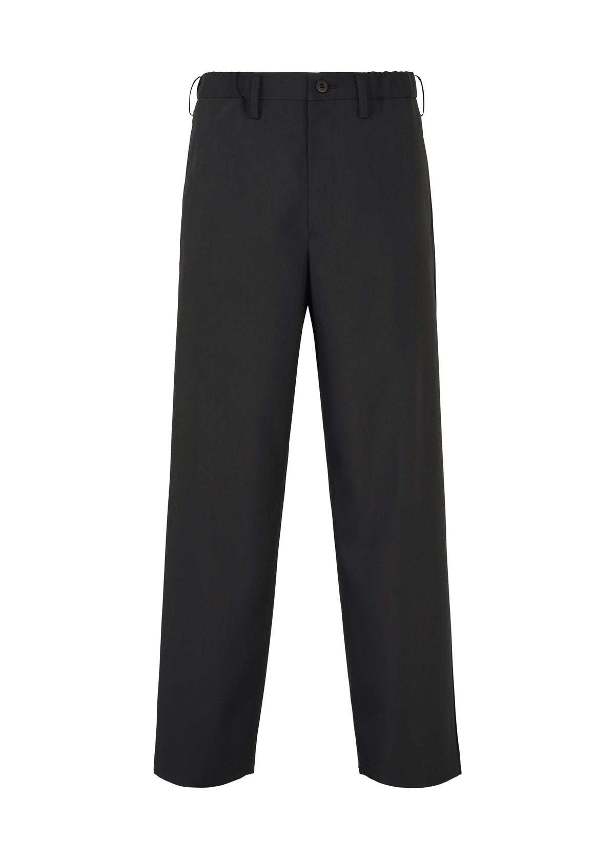 AIR PLEATS BLACK Trousers Black