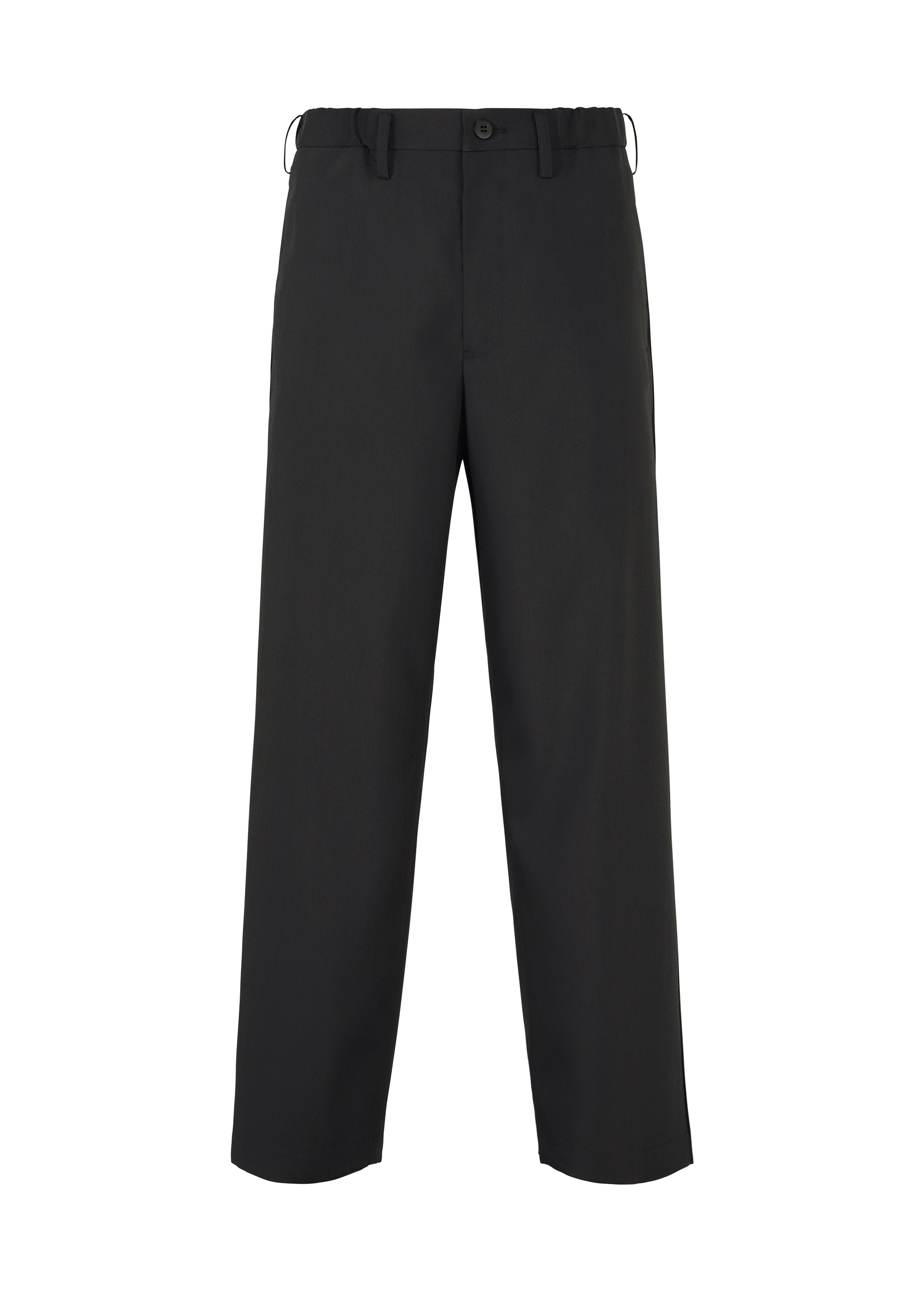 AIR PLEATS BLACK Trousers Black