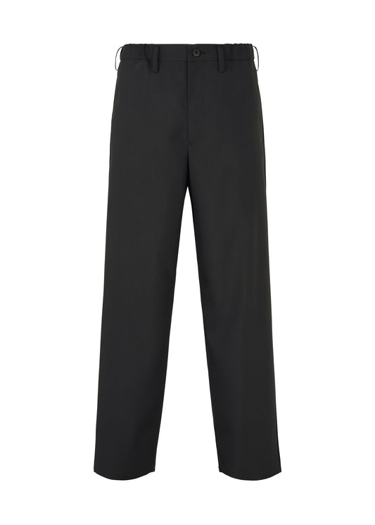 AIR PLEATS BLACK Trousers Black