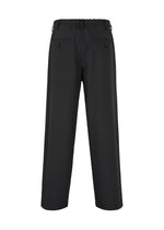 AIR PLEATS BLACK Trousers Black