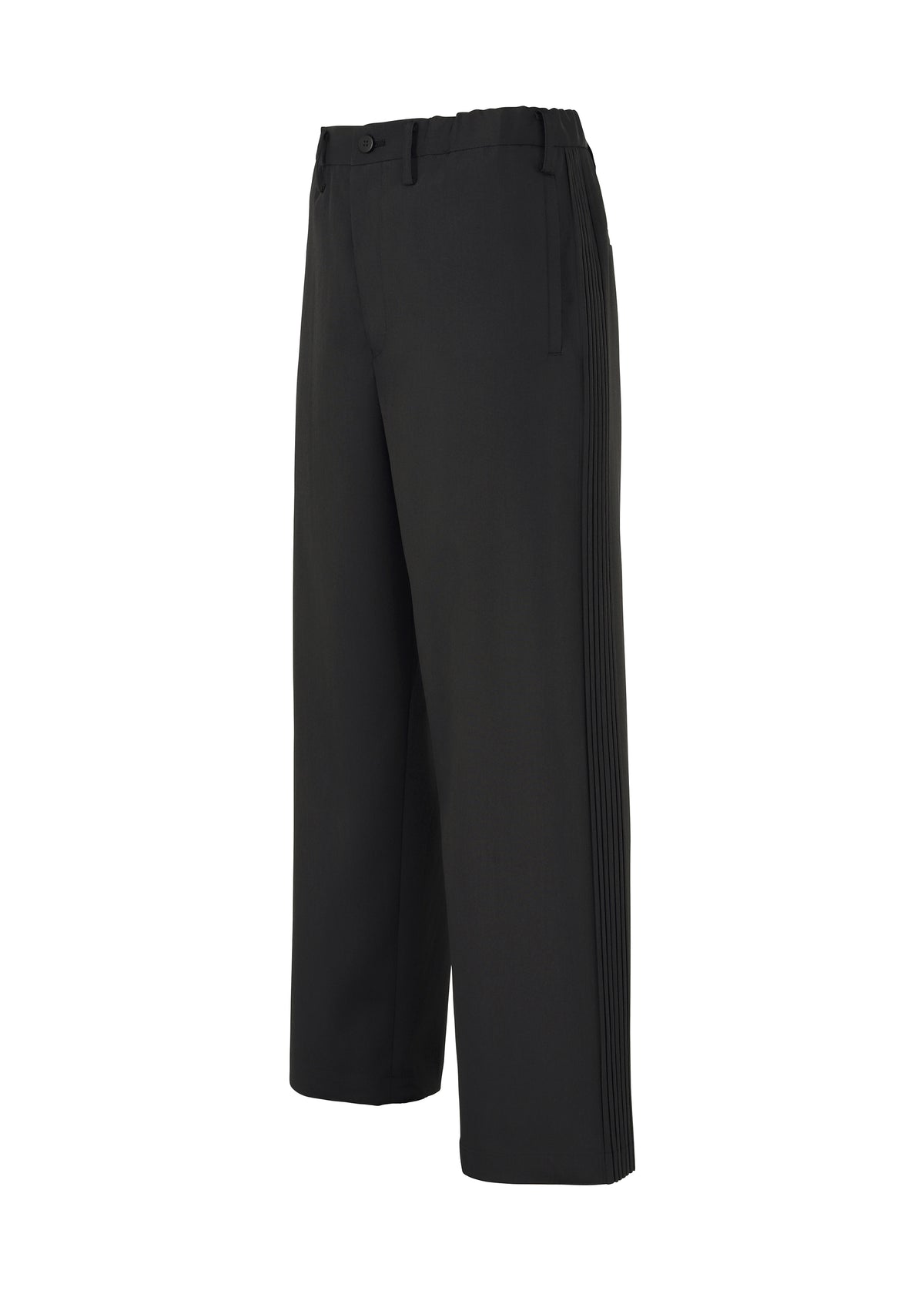 AIR PLEATS BLACK Trousers Black