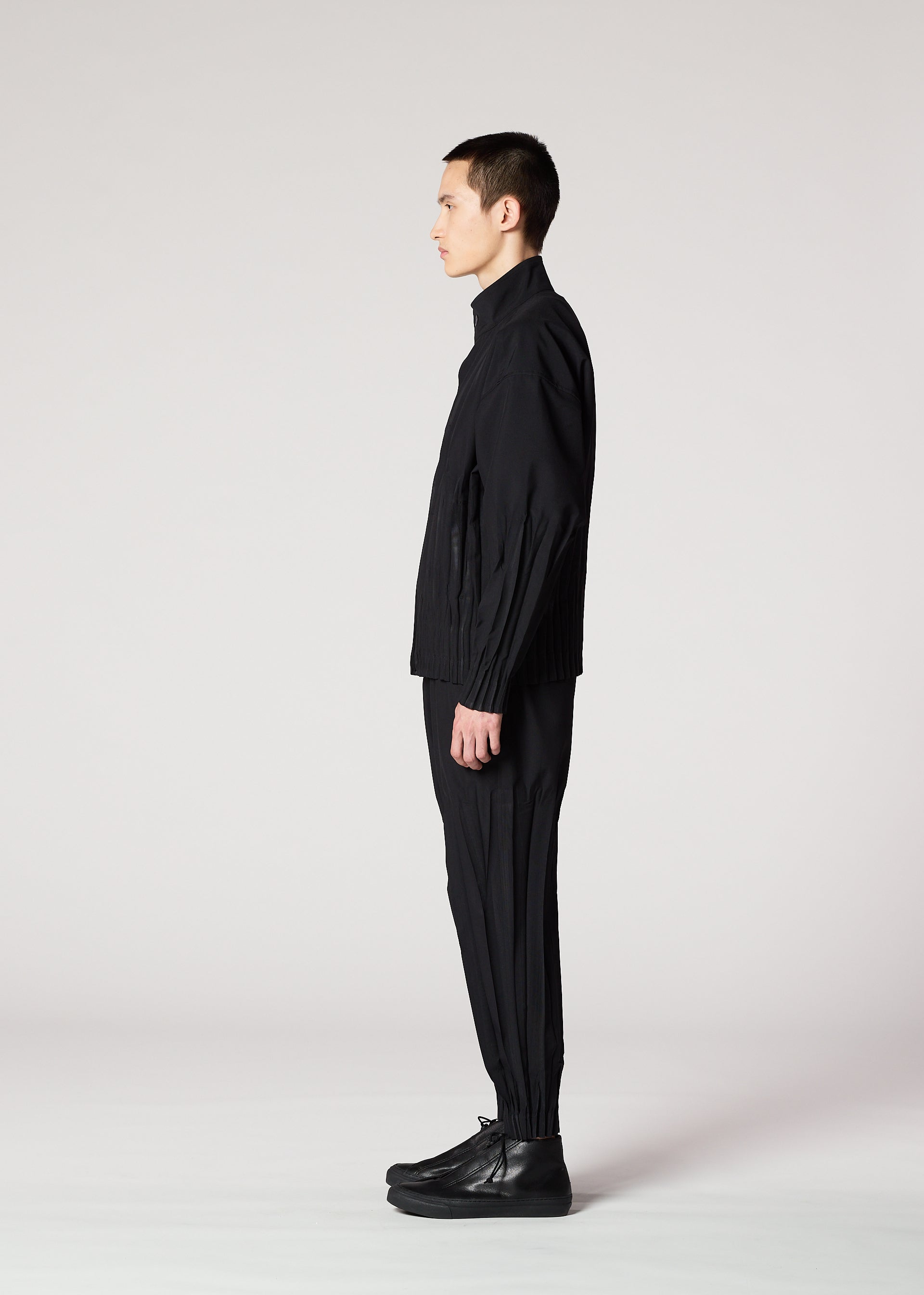 WAFT BLACK Trousers Black