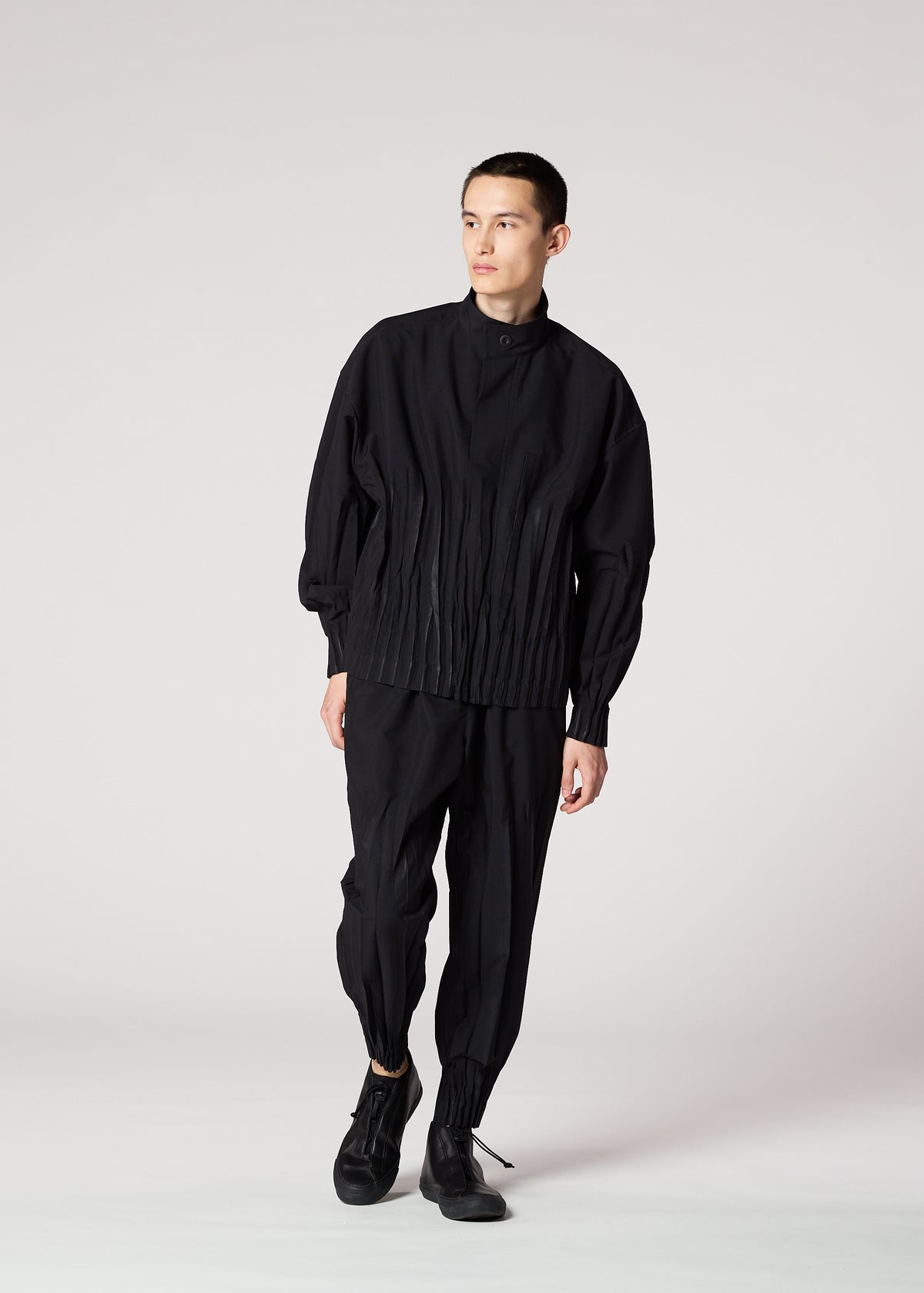 WAFT BLACK Trousers Black