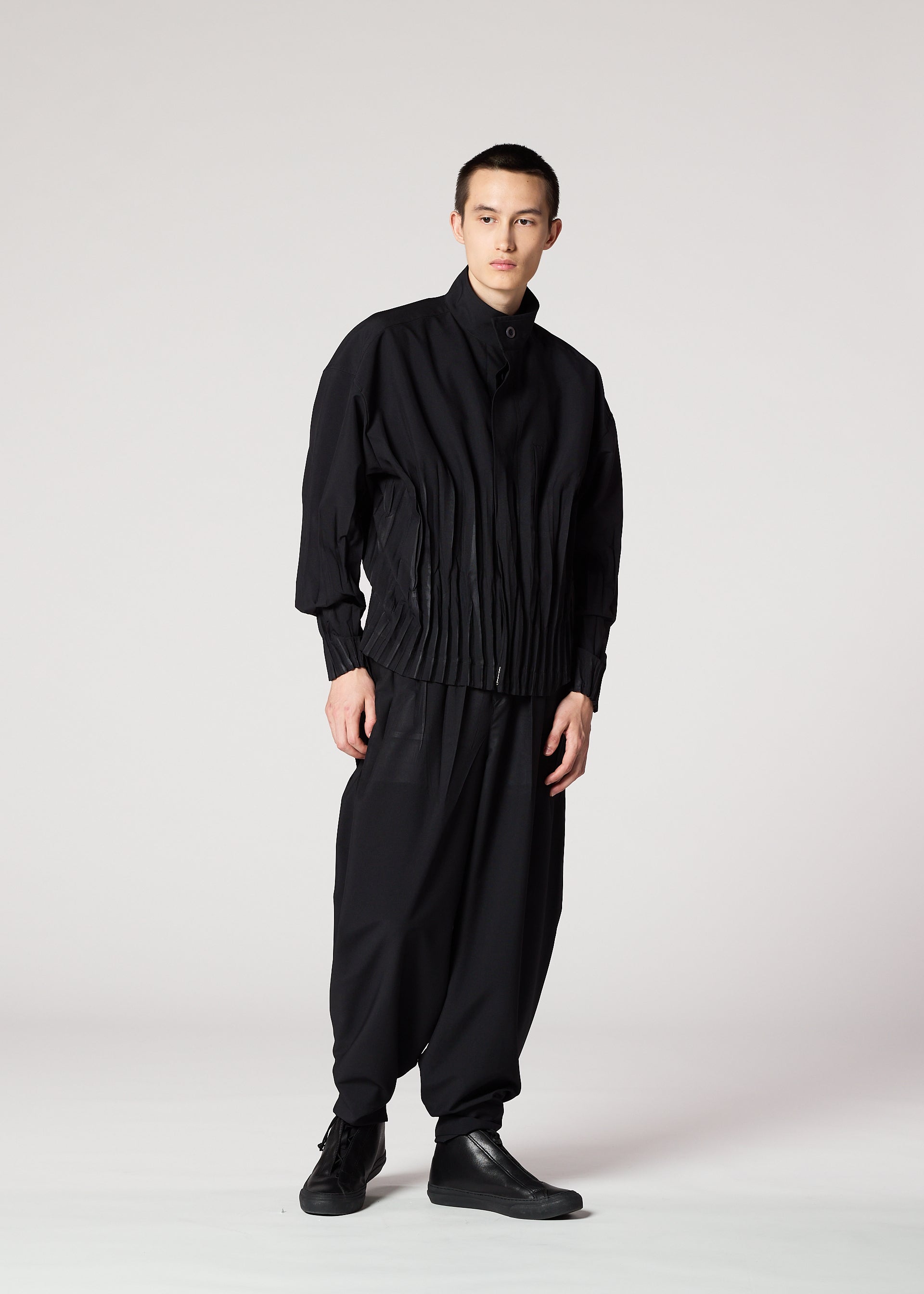WAFT BLACK Trousers Black