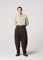 A model wears the IM MEN TEXTURES clothing.