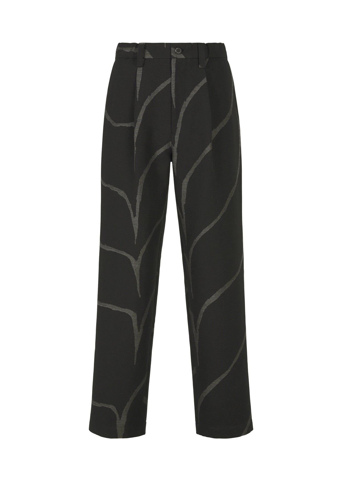 A product shot of the IM MEN EARTH trousers in black (15).