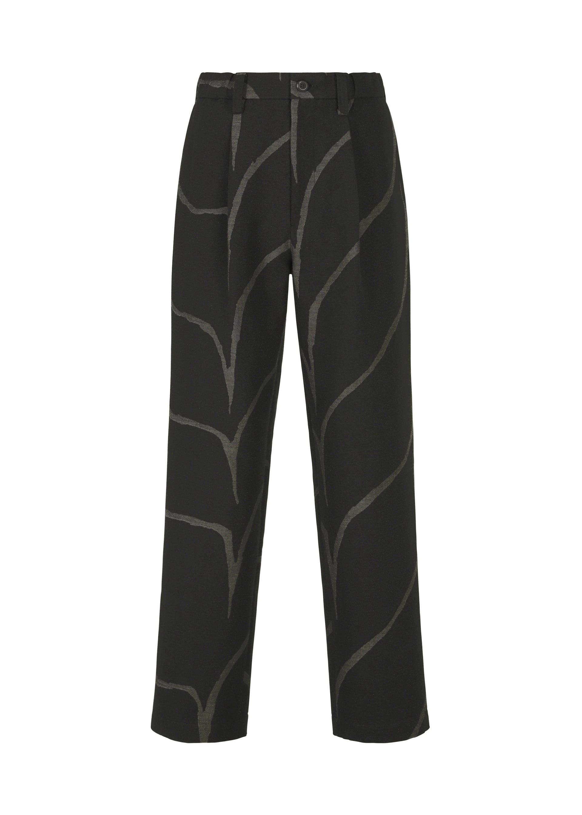 A product shot of the IM MEN EARTH trousers in black (15).