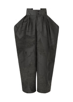 A product shot of the IM MEN INLAY trousers in black (15).