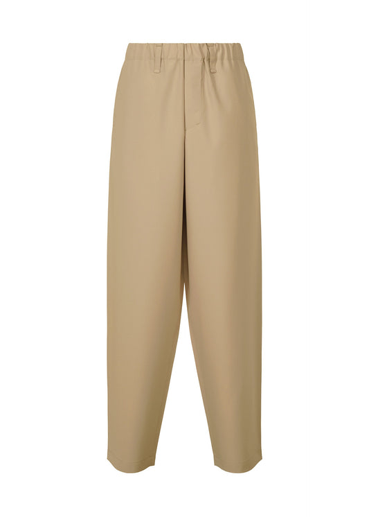 A product shot of the IM MEN FLAT trousers in light beige (40).
