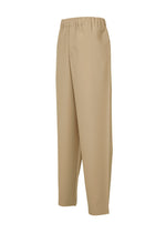 A detail shot of the IM MEN FLAT trousers.