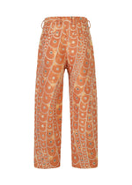 A detail shot of the IM MEN UROKOMON trousers.