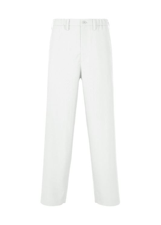 A product shot of the IM MEN AIR PLEATS trousers in light grey (11).