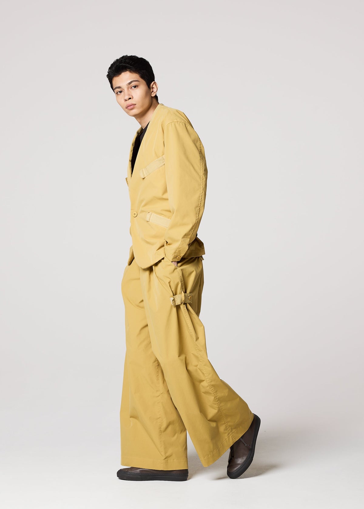 A model wears the IM MEN RESILIENCE trousers.