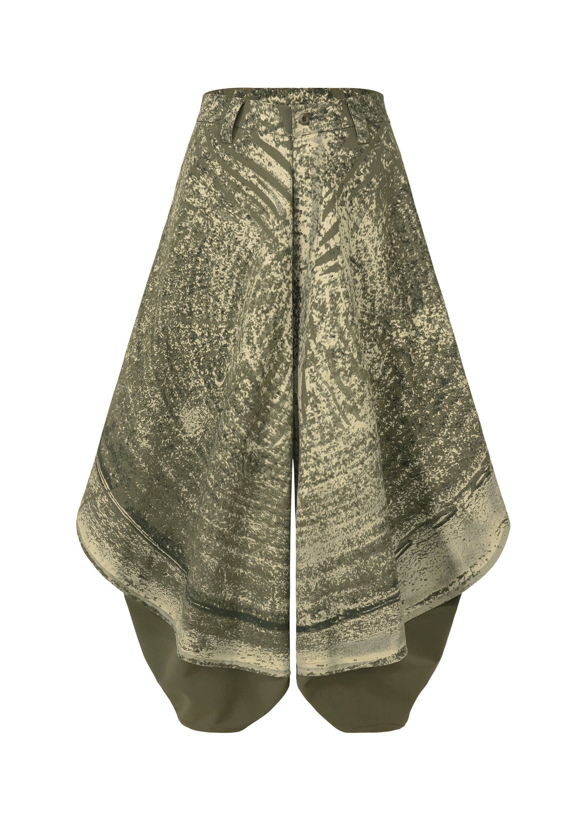 A product shot of the IM MEN KAIYU trousers in khaki (65).