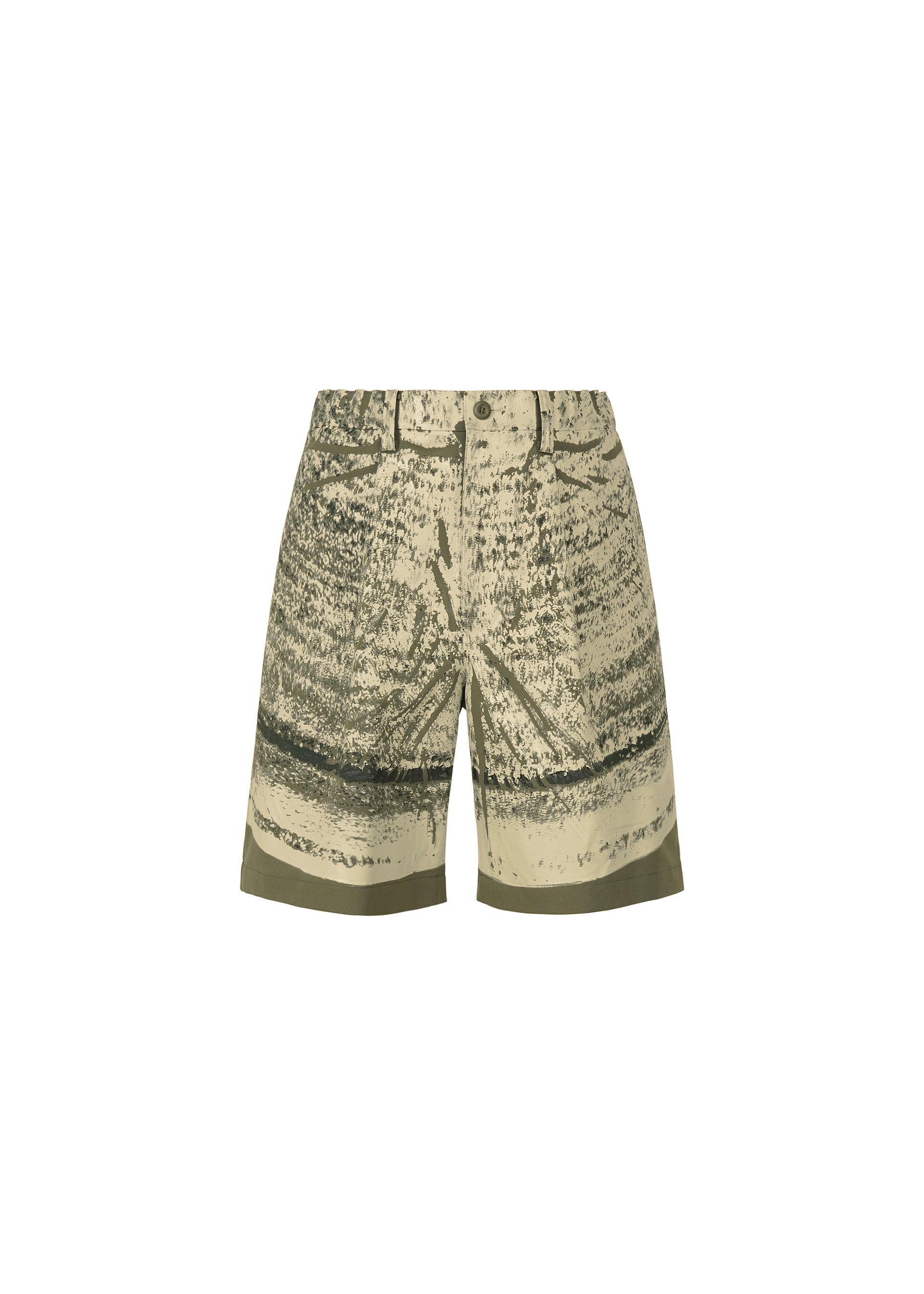 A product shot of the IM MEN KAIYU shorts in khaki (65).