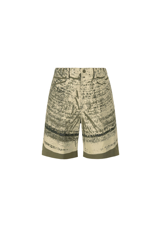 A product shot of the IM MEN KAIYU shorts in khaki (65).