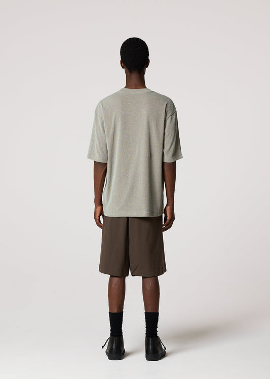 A model wears the IM MEN NAVY BOTTOMS navy-bottoms-trousers-light-grey-1.