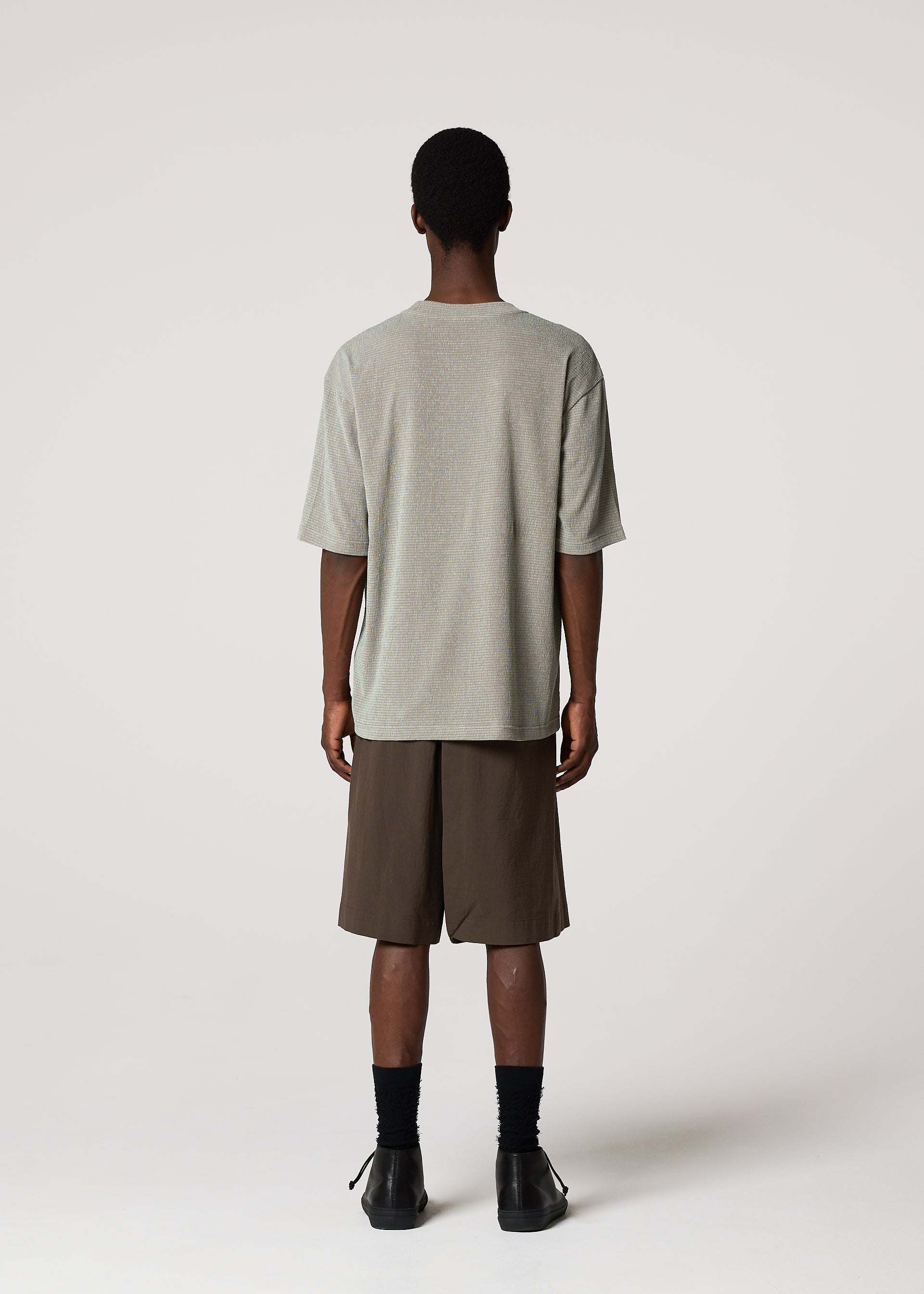A model wears the IM MEN NAVY BOTTOMS navy-bottoms-trousers-dark-blue-1.