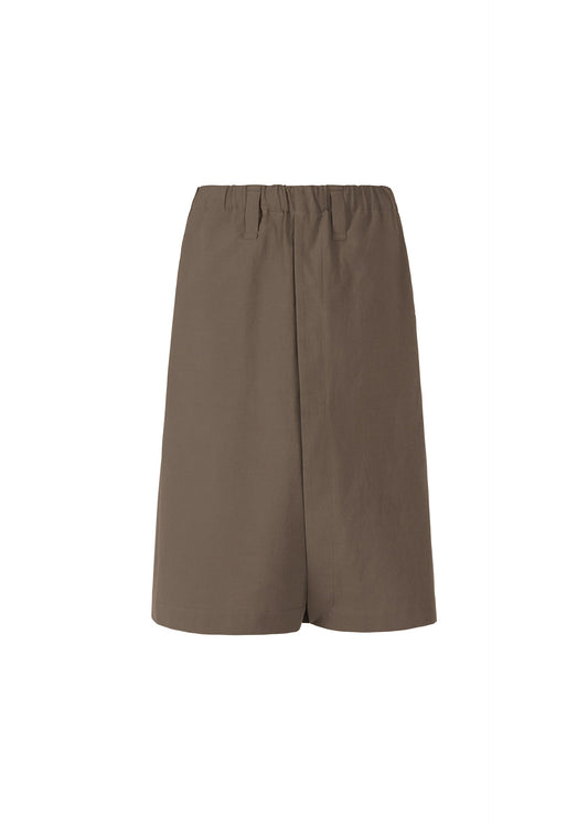 A product shot of the IM MEN NAVY BOTTOMS trousers in dark brown.