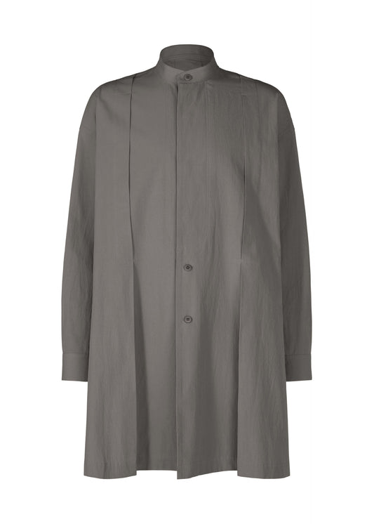 A product shot of the IM MEN WHITE SHIRT clothing in grey (12).