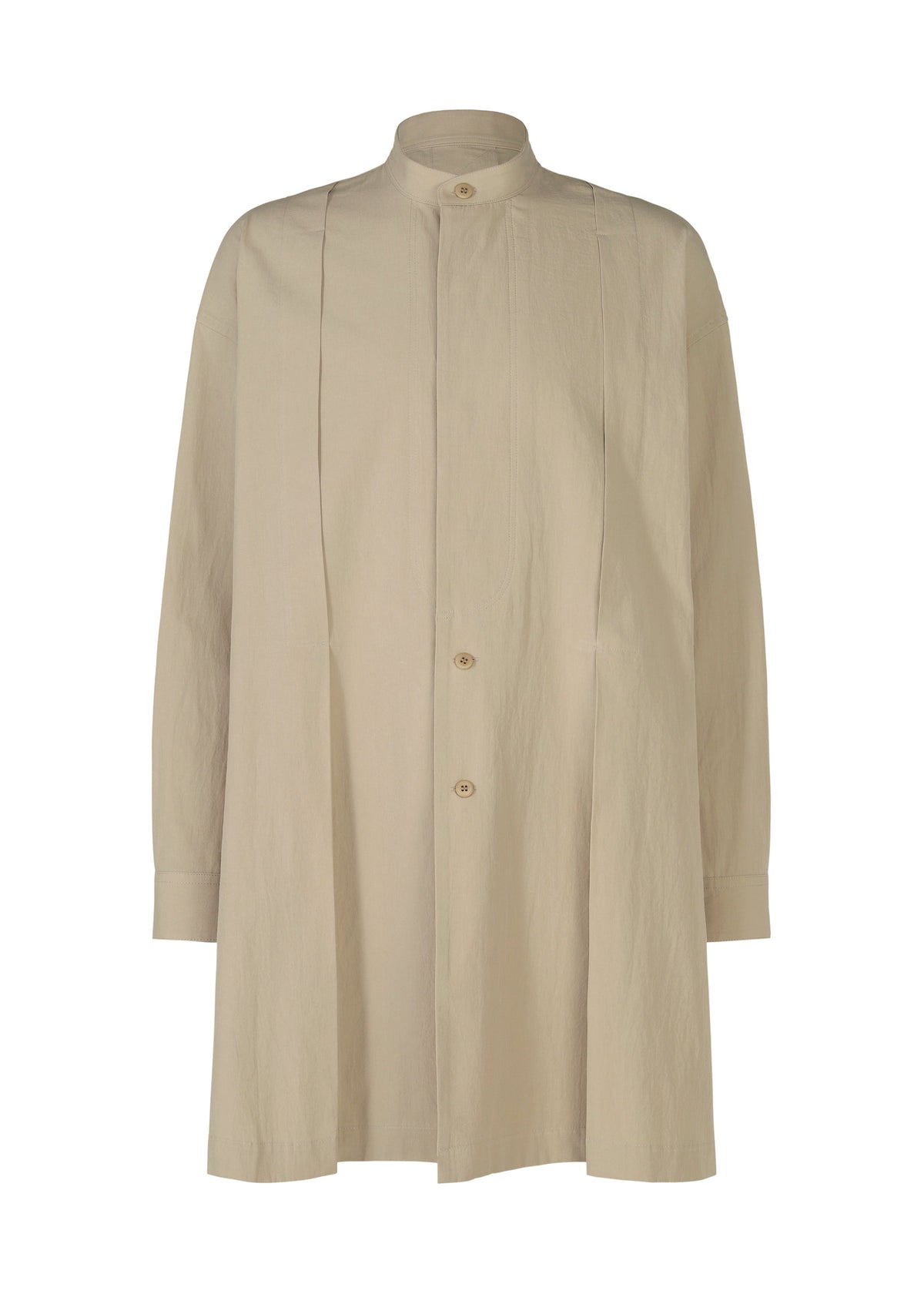 A product shot of the IM MEN WHITE SHIRT clothing in light beige (40).