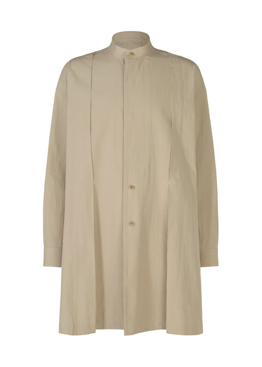 A product shot of the IM MEN WHITE SHIRT clothing in light beige (40).