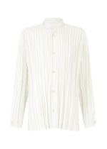 A product shot of the IM MEN WRINKLE SHIRT shirt in off-white (02).