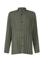 A product shot of the IM MEN WRINKLE SHIRT shirt in charcoal grey (13).