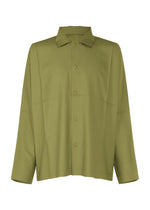 A product shot of the IM MEN COMPACT SHIRT shirt in khaki (65).