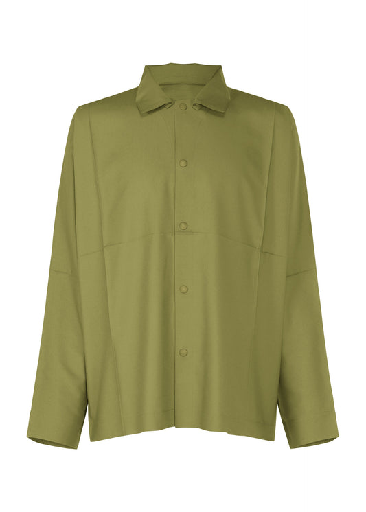 A product shot of the IM MEN COMPACT SHIRT shirt in khaki (65).