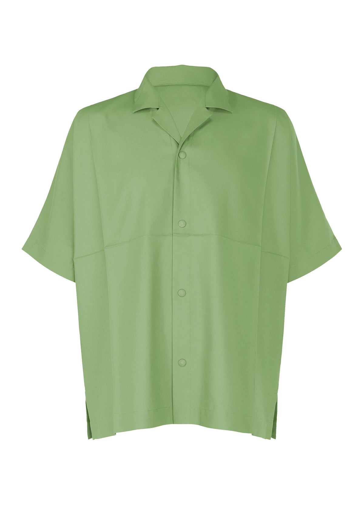 A product shot of the IM MEN COMPACT SHIRT shirt in light green (60).